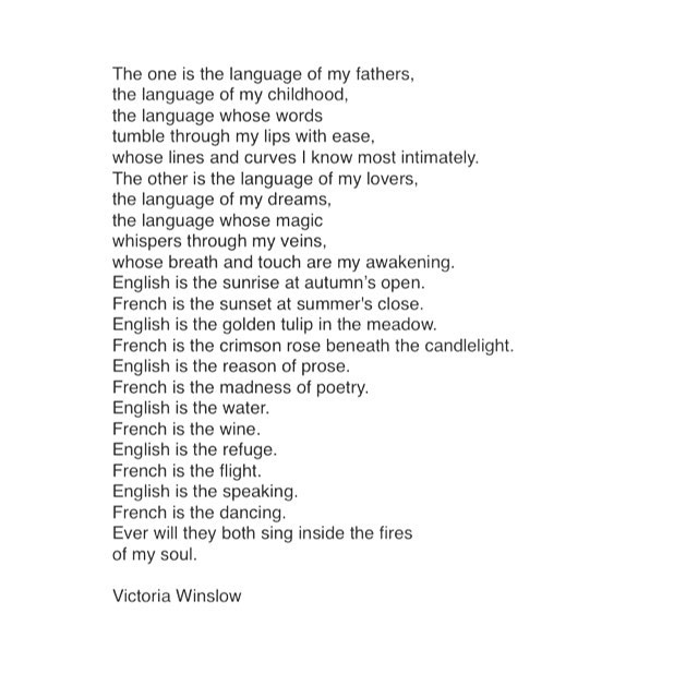 #victoriawinslow #writer #writing #poetry #quotes #love #language #soulsong