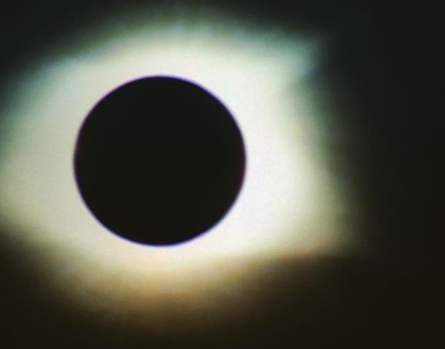 View from Tennessee ☀️🌑✨#eclipse