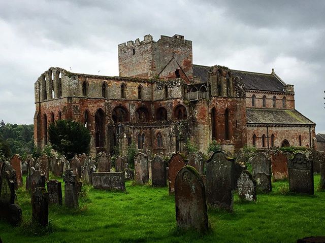old cemetery + abandoned priory = definitely haunted