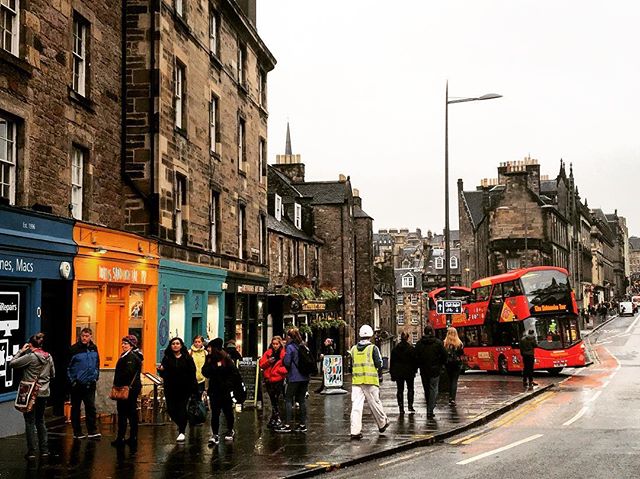 Another sunny day in Edinburgh