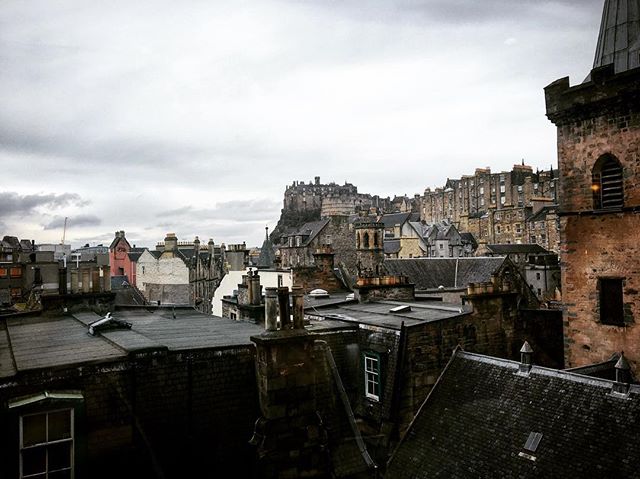 Rooftops and castle views