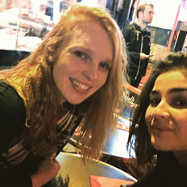 Reunited with ma belleeee ❤️ (plus random lost guy in the background)