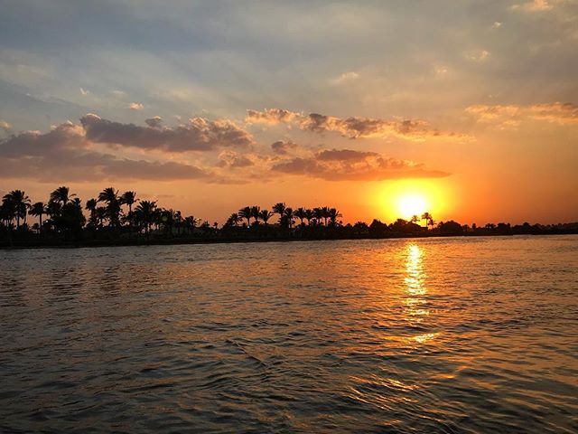 sunset on the Nile ♥🙏🏼